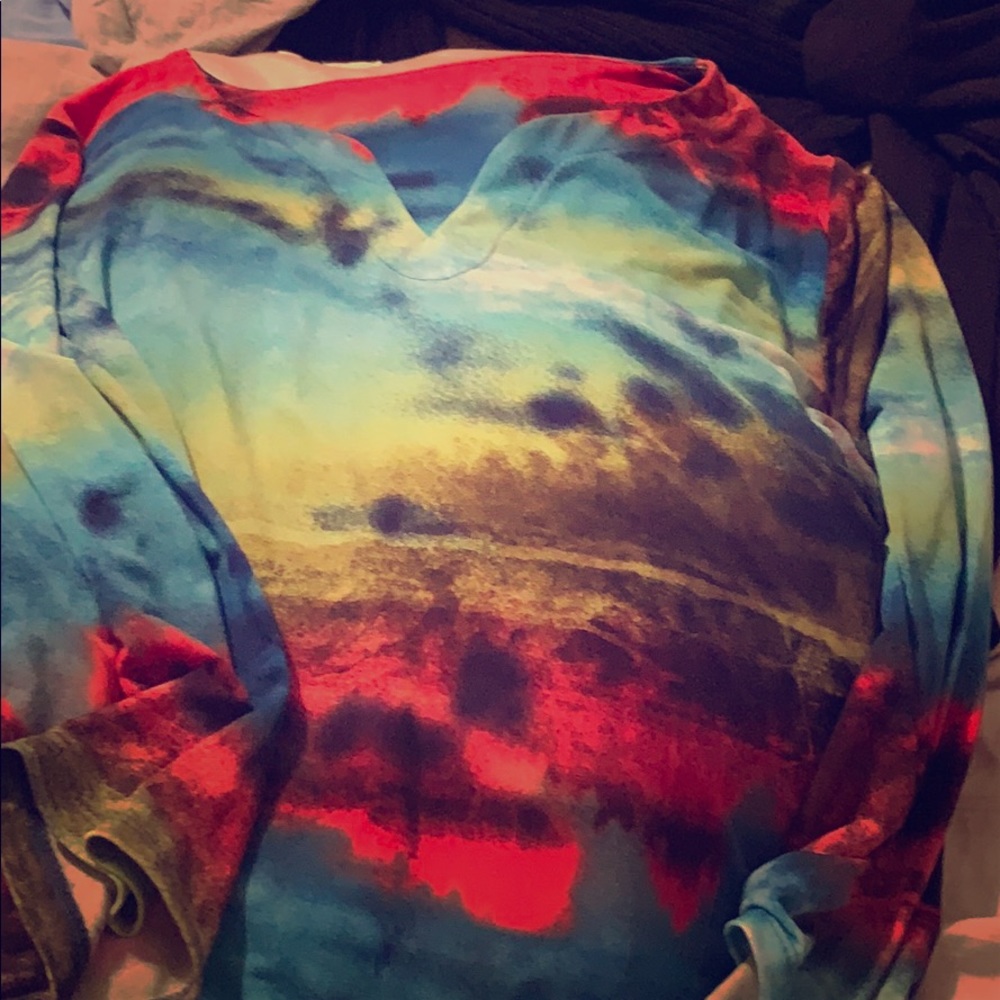Ladies multicolored top